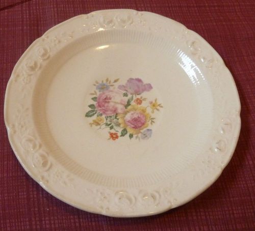 (1) Vintage Homer Laughlin Ravenna Dessert Salad Plate 6&#034; .40 uSv/h Test Source