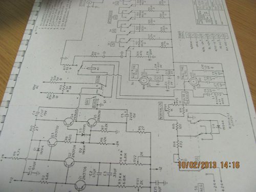 CANBERRA MANUAL 1407: Reference Pulse Generator - Instruction schem #66660 COPY