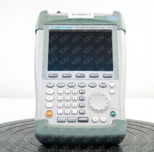 R&amp;S FSH3 Handheld Spectrum Analyzer, 100 kHz to 3 GHz