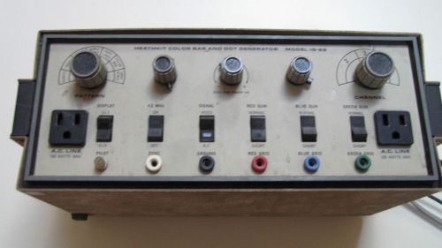 HEATHKIT IG-28 Color Bar and Dot generator