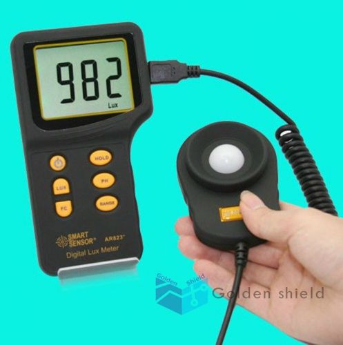 SMART SENSOR AR823+ Digital Light Lux Meter Tester