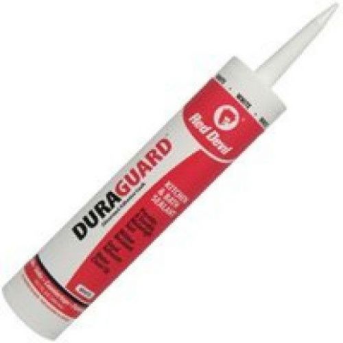 New Red Devil 0406 Kitchen &amp; Bath Caulk Siliconized Acrylic White 10.1Oz