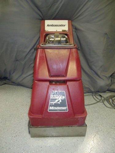 Minuteman ambassador c46000-00 carpet cleaner for sale