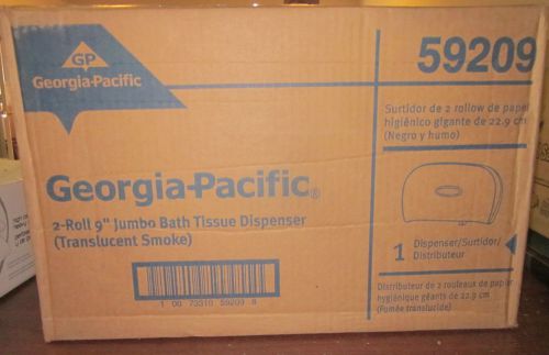 Georgia pacific 59209 jumbo bath tissue dispenser 9&#034; 2-roll open box for sale