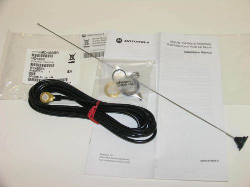 Motorola VHF Antenna Unity Gain 150.8-162 MHz HAD4008A Quarterwave  3/4  Roof Mount