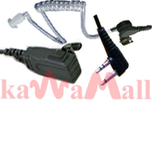 Acoustic Ear Tube Mic Surveillance Kit for ICOM Radio IC-F3 F4 F4TR F3G F3GT F4G