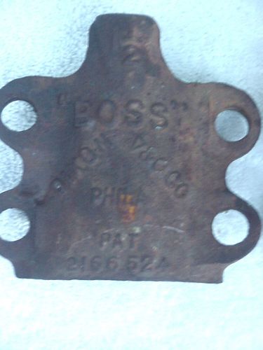 Vintage &#034;boss&#034; 1-1/2 hose clamp dixon v&amp;c co. phila. pat. 2166524 for sale