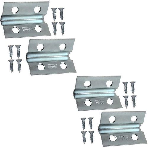 15 packs(30 pcs) wholesale lot 2 inch zinc plated steel inside corner braces new for sale