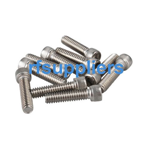 100X NEW Stainless Steel Hexagon Socket Head Cap Screws #0-80*1/2 durable hot