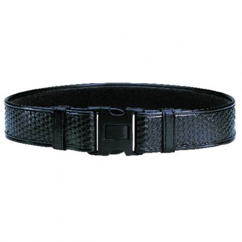 Bianchi AccuMold Elite 22129 Basketweave 2.25&#034; Wide Duty Belt For 46&#034;-52&#034; Waists