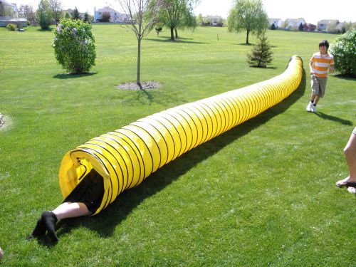 Air Systems International SVH-2450 24&#034; x 50&#039; PVC Hose Cuff Belt &amp; Buckle Tunnel