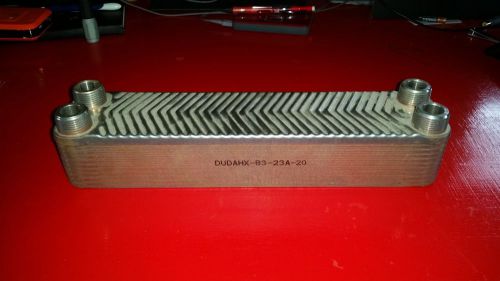 Beer (or other fluid) heat exchanger 3/4&#034; npt for sale