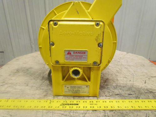 Aero-Motive Weatherproof Aluminum Electric Cable Reel 600V 11 Amp 14/4 Conductor