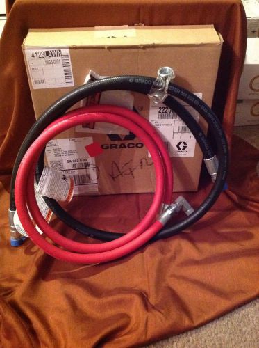 NEW GRACO 222063 Kit Hose &amp; Fitting 6 3/8&#034; 300 PSI 061089, 1/2&#034; 3000 PSI 061-253