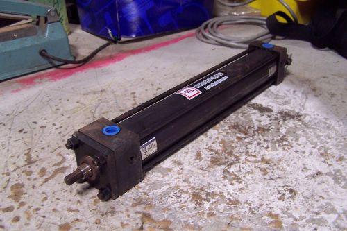 NEW EATON HYDRO-LINE HYDRAULIC CYLINDER 2&#034; BORE 12&#034; STROKE 3/8&#034; NPT PORTS