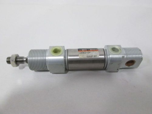 NEW SMC C85N20-10 10MM STROKE 20MM BORE 10BAR PNEUMATIC CYLINDER D321495