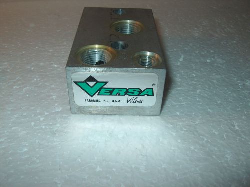 VERSA VALVES MANIFOLD KM-433-1-KG30 **NEW**