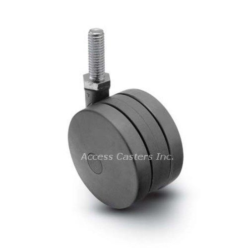 75STSNS-634 75MM Threaded Stem Swivel Caster, Nylon Wheel, 165 lb. Capacity