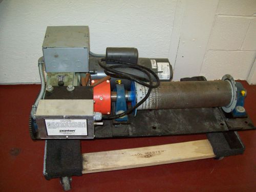 Electric winch 115 volt   great condition multi-purpose for sale