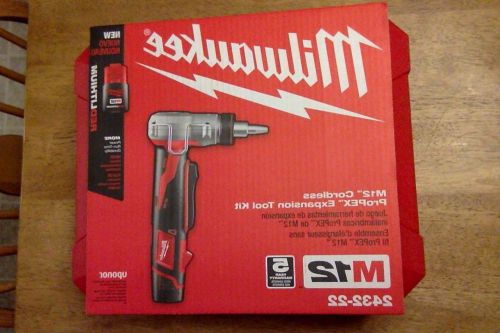 Milwaukee M12 cordless propex expansion tool kit