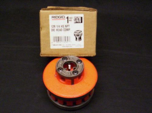 Ridgid 12-R 1/4&#034; High Speed Die Head (37470)