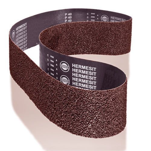 2x72 Sanding Belt, 180 Grit,  RB530 X, &#034;Hermesit&#034; by Hermes Abrasives -  10 ea