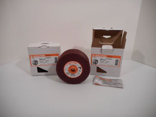 2 walter blendex drums medium 4 1/2 x 2 x 5/8-11 for line mate sander for sale