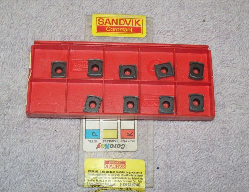 SANDVIK     CARBIDE  INSERTS    LCMX 04 03 08 -53    GRADE  4025  PACK OF 9