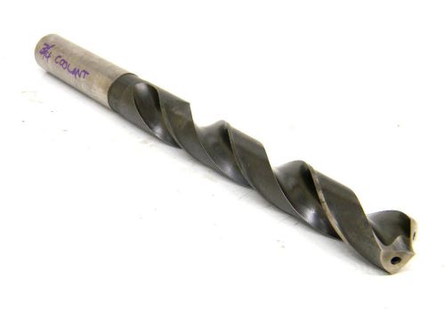 Used cleveland cleforge 3/4&#034; straight shank coolant twist drill .750&#034; usa for sale