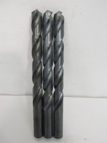 Chicago-Latrobe Series 150, 44032, 1/2&#034;, HSS, Jobber Length Drill Bits - 3 each