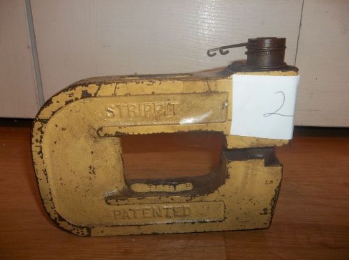 Strippit 4BN 1 1/4&#034; Frame DIE MACHINIST PRESS item # 2