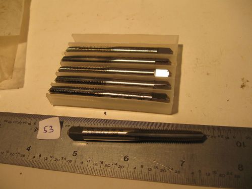 6 pc 1/4&#034;-28 NF GTD Taps HS GH3 C10998 Taper              (53)