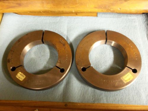 4 1/4 12 UNJ 3A THREAD RING GAGE GO NO GO 4.250 MACHINIST SHOP TOOLMAKER TOOLS