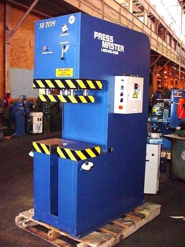 50 Ton 12&#034; Strk Pressmaster CFP-50 HYDRAULIC PRESS