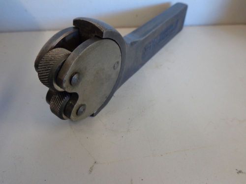 Armstrong no 1k lathe floating head knurling tool stk 974 for sale