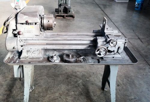 LOGAN 10&#034; X 24&#034;  MODEL 1966 TOOL ROOM LATHE USED FOR SECONDARY OPERATION