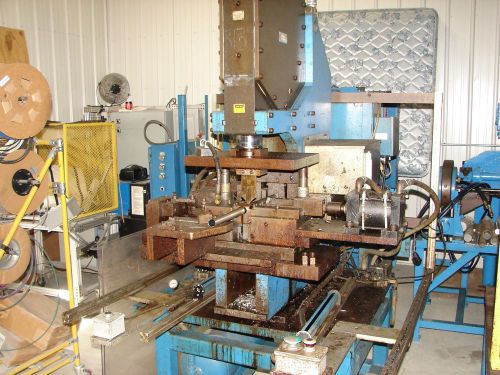 BTM 20 TON AIR TOGGLE PRESS P-20-H Tube Cutoff / Shear Punch Press stamp press