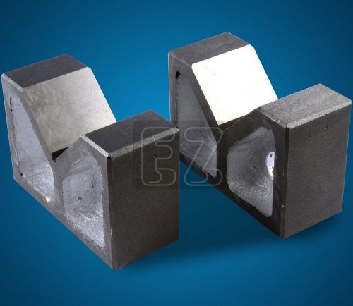 V Block Cast Iron 4&#034;x2-1/4&#034;x2-5/8&#034;x1-5/8&#034; V-Block Pair