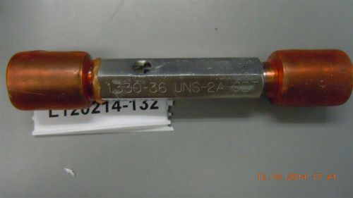 Thread Plug Gage 1.330-36 UNS-2A Set Go 1.3109 No Go 1.3072