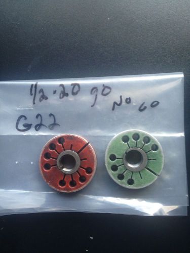 1/2-20 NS-1 Thread Ring Go No Go Gauge Gage Woodworth Free Shipping  G22