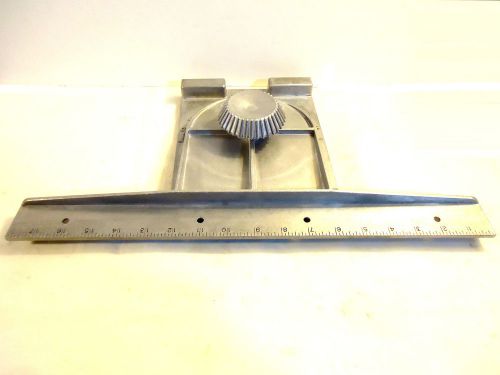 CURV-O-MARK #22 Pro-Mag Burning Protractor Square # 0721-0020, NEW.