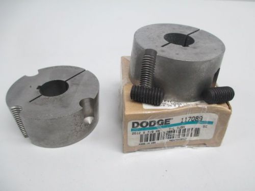 LOT 2 NEW DODGE 117089 7/8IN ID 2012 TAPER-LOCK BUSHING D239877