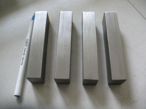 Set of 4 small 1&#034;x3/4&#034; x4.25&#034;  arbor  press plates, anvil wheel bars, 4-6 ton for sale