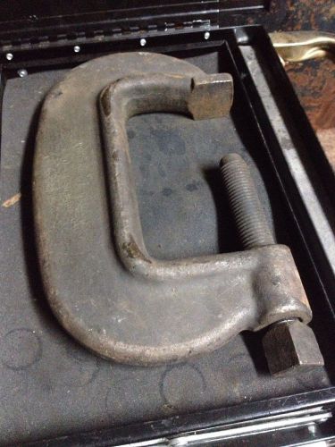 Cincinnati Tool Super C Clamp Hargrave Drop Forged Machinist Fabricator Mechanic