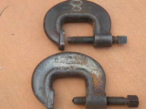 2 pcs. &#034;VULCAN&#034; #2 HEAVY SERVICE CLAMP , 2.25 OPENING.