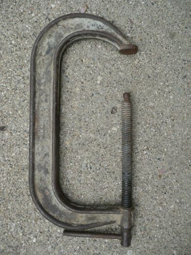 Armstrong  12 &#034; inch C Clamp Drop Forged Vintage Chicago Made in USA