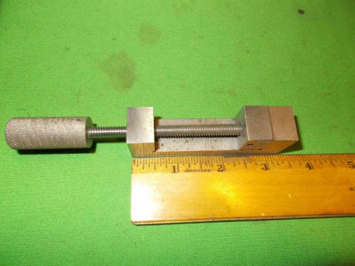 VINTAGE TOOLMAKER&#039;S MACHINIST STEEL VISE GRINDING MILLING JIG CLAMP