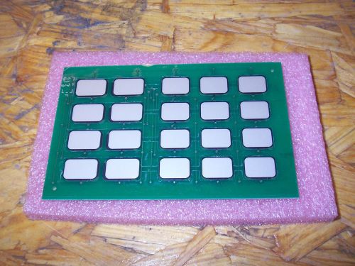 NEW GILBARCO MARCONI T20348-01 SWITCH DATA INPUT MEMBRANE20 KEY KEYPAD