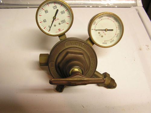 Victor, argon, helium, nitrogen gas regulator vts400d &#034;free shipping&#034; for sale