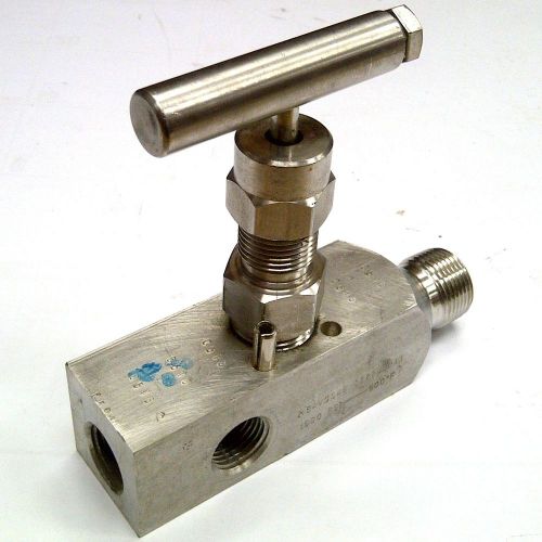 Anderson Greenwood 3/4 MPT x 1/2 FPT M5 AVSS-46 316L Manifold Needle Valve 1500